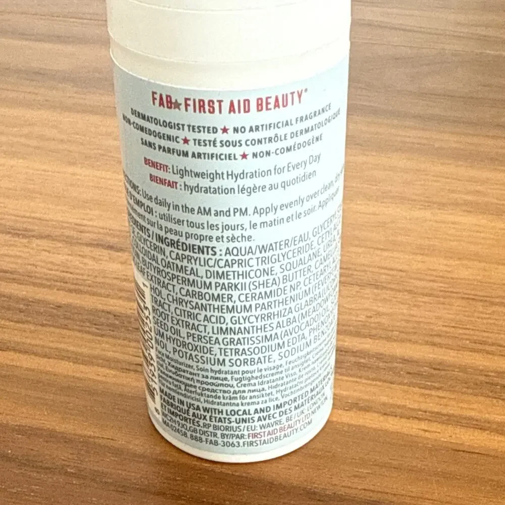 First Aid Beauty Ultra Repair Face Moisturizer 1.7 oz
